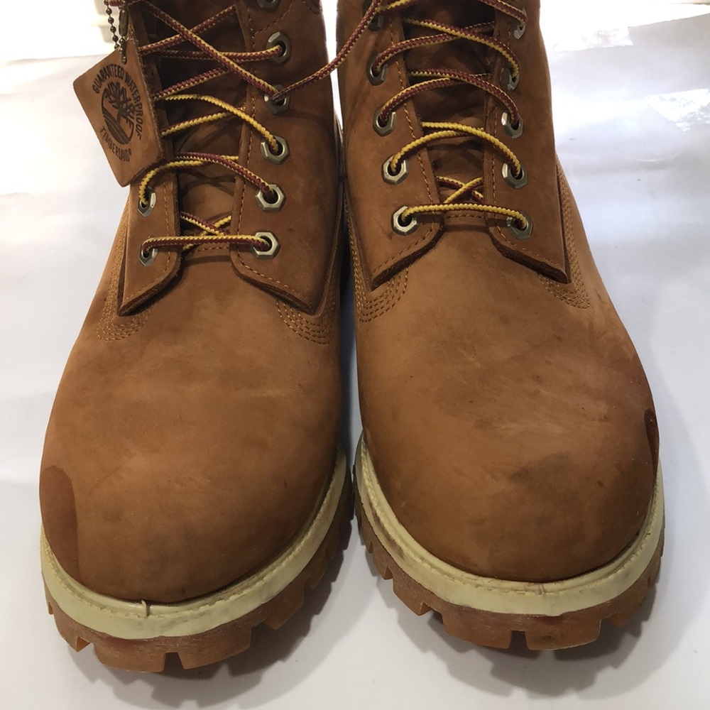Timberland Waterproof Leather Men’s Boots Sz 11 - Picture 8 of 16